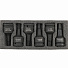 GARWIN PRO 626605-6-34 Набор ударных шестигранников 3/4" HEX 6 пр. 12-24 мм, 100 мм-4004
