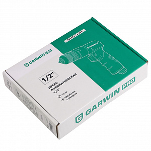 GARWIN PRO 802035-12-700 Дрель пневматическая 1/2" 13 мм 700 об/мин с реверсом