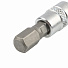 Licota H2H080 Головка со вставкой, 1/4", H8, 37 мм-4004
