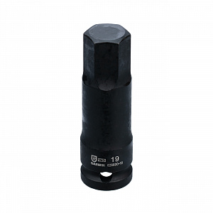 GARWIN INDUSTRIAL 626600-19 Головка торцевая, 1/2", HEX наружный, H19, ударный, удлиненный