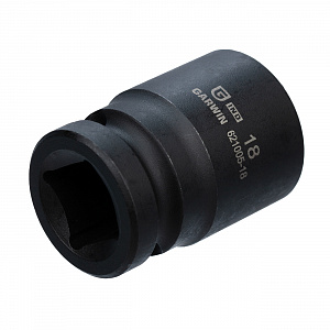 GARWIN INDUSTRIAL 621005-18 Головка, 1/2", 18 мм, торцевая, 12-гранная, ударная