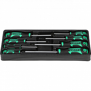 Licota ACK-384013 Набор отверток Torx 8 пр. в ложементе
