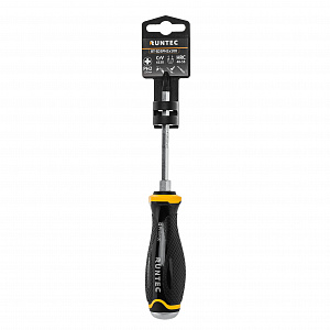 RUNTEC RT-SD3PH2x100 Отвертка RUNTEC PH2 x 100 мм CrV усиленная со сквозным стержнем