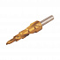 GARWIN INDUSTRIAL 102570-4-12-5 Сверло ступенчатое 4,0-12,0 мм, 5 ступеней, HSS, TiN, со спиральной канавкой-4004
