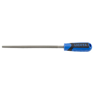 Licota RFC308 Напильник круглый бархатный №3, 200 мм, с рукояткой