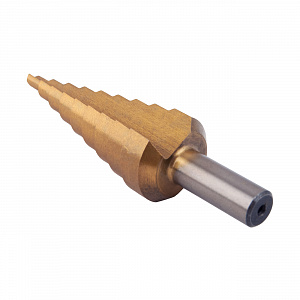GARWIN INDUSTRIAL 102550-4-30-14 Сверло ступенчатое 4,0-30,0 мм, 14 ступеней, HSS, TiN