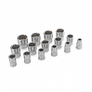 RUNTEC RT-HT1E23F Набор торцевых головок с аксессуарами RUNTEC 3/8" в ложементе EVA, 23 предмета