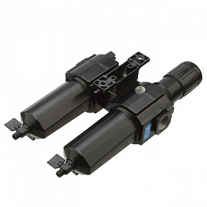 GARWIN INDUSTRIAL 807670-34-5 Модульная группа для подготовки воздуха с регулятором давления и манометром, 3/4", 5 мкм, усиленная, макс.давление 16 ба