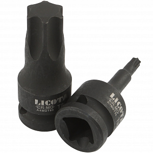 Licota ASA-40002S Набор TORX ударных в кейсе 1/2" T30, T40, T45, T50, T55, T60, T70, T80 мм 8 пр, длина 60 мм
