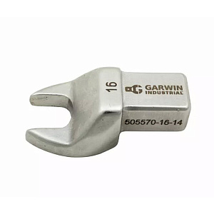 GARWIN INDUSTRIAL 505570-16-14 Насадка для динамометрического ключа рожковая 16 мм, с посадочным квадратом 14*18