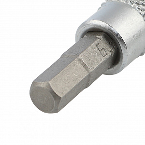 Licota H2H060 Головка со вставкой, 1/4", H6, 37 мм