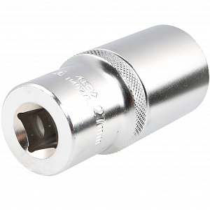 Licota N4027L Головка, 1/2", 27 мм, торцевая, 6-гранная, глубокая