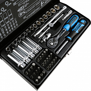 Licota ALT-5007F Набор торцевых головок 1/4" 52пр