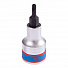 Насадка (бита) торцевая 1/2", Torx, T20, L = 60 мм, с отверстием KING TONY 402720-4004