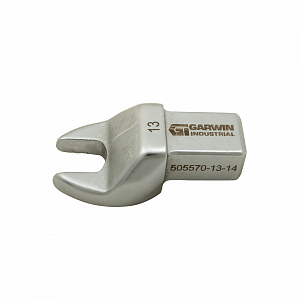 GARWIN INDUSTRIAL 505570-13-14 Насадка для динамометрического ключа рожковая 13 мм, с посадочным квадратом 14х18