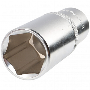 Licota N4022L Головка, 1/2", 22 мм, торцевая, 6-гранная, глубокая