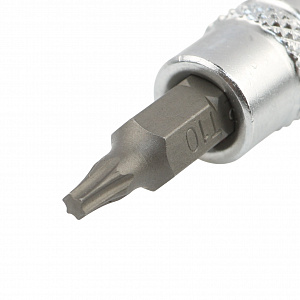 Licota H2T10 Головка со вставкой, 1/4", T10, 37 мм