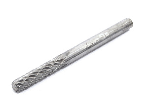 GARWIN INDUSTRIAL 900555-3*14*50 Борфреза цилиндрическая с закругленным концом 3x14x50 мм, VHM, DC, форма C (серия 900555)