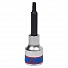 Насадка (бита) торцевая 1/2", Torx, T27, L = 80 мм, с отверстием KING TONY 403727-4004
