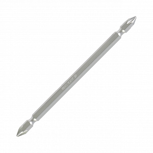 Вставка (бита) торцевая 1/4", Phillips, PH3, 150 мм, двухсторонняя, для шуруповерта KING TONY 131503P