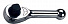 Licota ALH-01023 Трещотка, 3/8", бесшаговая-4004