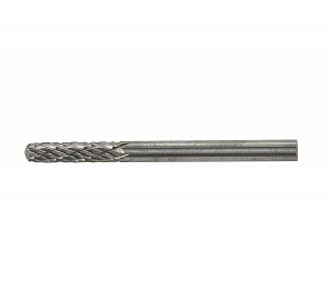 GARWIN INDUSTRIAL 900555-3*14*38 Борфреза цилиндрическая с закругленным концом 3x14x38 мм, VHM, DC, форма C (серия 900555)