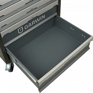 GARWIN PRO S01006 Тележка инструментальная 6 полочная серая