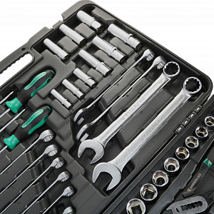 GARWIN PRO 640091 Набор инструментов 1/4" и 1/2", 91 предмет