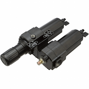 GARWIN INDUSTRIAL 807670-34-5 Модульная группа для подготовки воздуха с регулятором давления и манометром, 3/4", 5 мкм, усиленная, макс.давление 16 ба