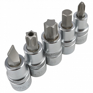 Licota ACK-B3003 Набор торцевых головок 1/2" с вставками, 42 пр., в ложементе-кейсе