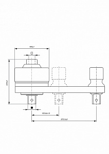 Licota AQMT-PN49800 Усилитель крутящего момента, мультипликатор 1/23, 1/2" х 1-1/2" 8000 Нм