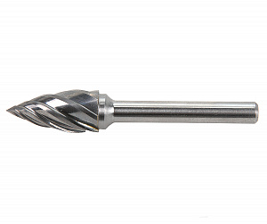 GARWIN INDUSTRIAL 900651-12*25*69 Борфреза параболическая с заостренным концом 12x25x69 мм, VHM, AL, форма G (серия 900651)