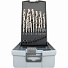 GARWIN INDUSTRIAL GM-BS25 Набор сверл 1.0-13.0 х 0,5 мм 25пр. HSS-G Spiralbohrer (Metall)-4004