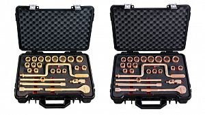 GARWIN INDUSTRIAL GSS-ST24 Набор головок искробезопасных 1/2” 24пр.