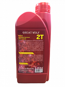 Great Wolf Масло для двухтактных двигателей 2t mineral oil (1л) GWM-T2/1