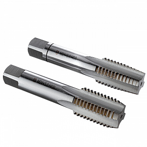 GARWIN INDUSTRIAL GM-TC24300 Метчики ручные M24x3.0, DIN 352, HSS, 6H, комплект из 2 штук