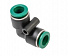 GARWIN PRO 808550-Г-12-12 Фитинг угловой цанговый 12 мм, пластм. корпус-4004