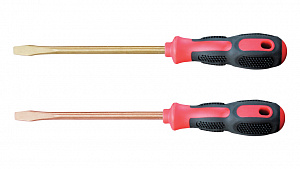 GARWIN INDUSTRIAL GSX-AA38 Отвертка шлицевая c двухкомпонентной ручкой искробезопасная SL12х400 мм
