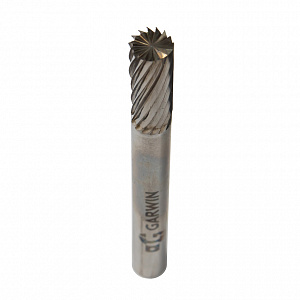 GARWIN INDUSTRIAL 900529-6*16*60 Борфреза цилиндрическая с торцевыми зубьями 6*16*60 мм, VHM, SC, форма B (серия 900529)