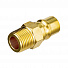 GARWIN PRO 808216-1 Пневморазъём высокой пропускной способности "папа" - наружная резьба 1", латунь-4004