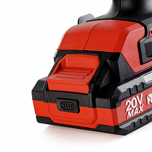 RUNTEC RT-ID60T Дрель-шуруповерт ударная аккумуляторная RUNTEC TECHNIC 13 мм, 20 В, 2*2Ач, 60 Нм