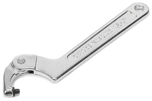 Licota AWT-HK021 Ключ радиусный (серповидный) для шлицевых гаек, шарнирный, 3/4" - 2"