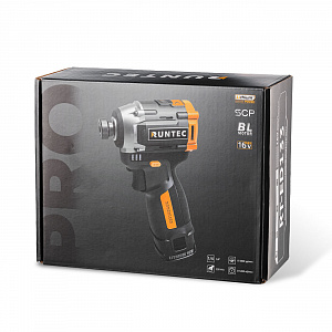 RUNTEC RT-ED133 Винтоверт ударный аккумуляторный RUNTEC PRO 1/4", 16В, 2*2Ач, 150Нм