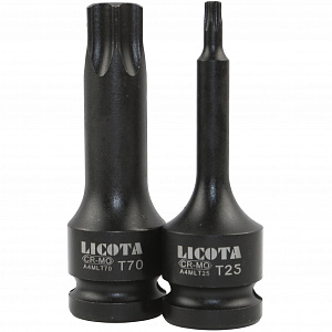 Licota ASA-40007 Набор торксов ударных 1/2" T25-T70 8пр.
