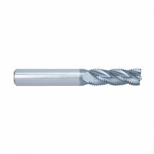 GARWIN INDUSTRIAL 160999-22 Фреза концевая 14 мм, VHM, Z=4, AlTiN, с черновой геометрией для обычных и нержавеющих сталей, 14x40x14x100 (35°) Образе