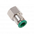 GARWIN PRO 808520-8-14-0 Цанговый разъем F1/4" 8 мм, с уплотнением, металлический корпус-4004