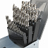 GARWIN INDUSTRIAL GM-BS25 Набор сверл 1.0-13.0 х 0,5 мм 25пр. HSS-G Spiralbohrer (Metall)-4004