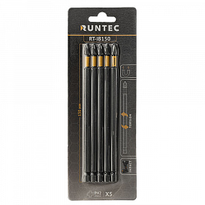 RUNTEC RT-IB150 Бита ударная RUNTEC H6.35 150мм PH2 5шт.