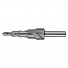 GARWIN INDUSTRIAL 102580-4-12-5 Сверло ступенчатое 4,0-12,0 мм, 5 ступеней, HSS-Co5, со спиральной канавкой-4004