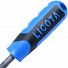 Licota RFC310 Напильник круглый бархатный №3, 250 мм, с рукояткой-4004